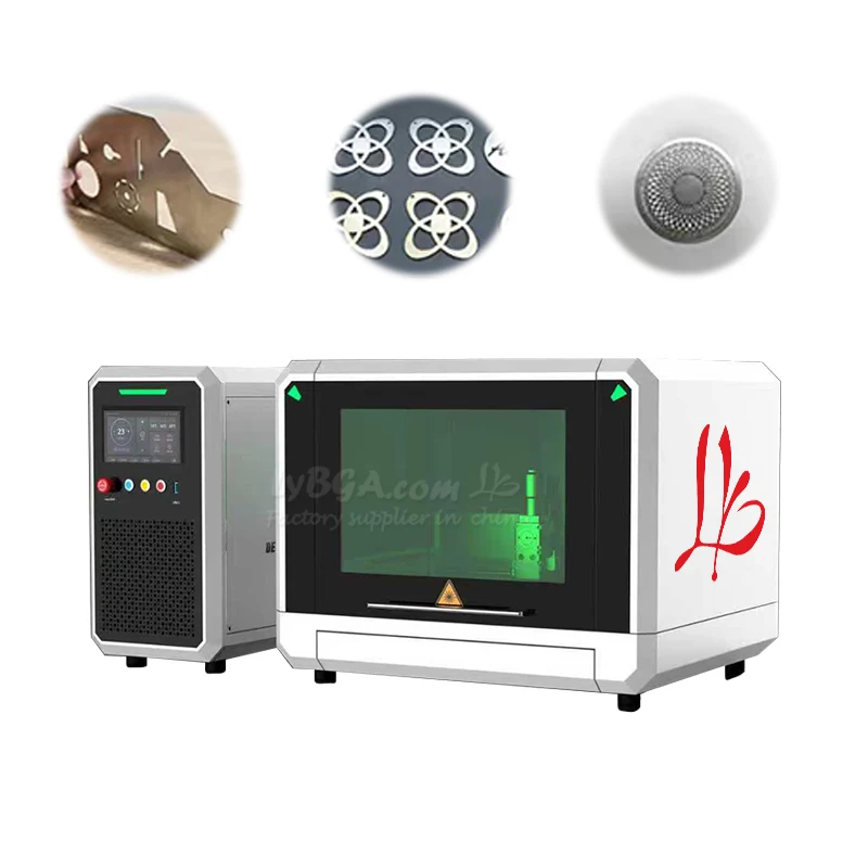 LY 3030 Split-Type Laser Cutting Machine Compact Desktop Cutter Area 300×300 Mm Air-Cooled Suitable for Metal Parts Processing