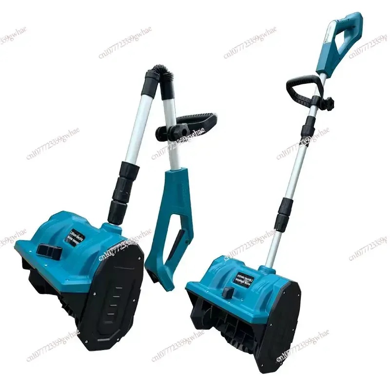 New Cross-border Small Hand-pushed Lithium Battery Snow Plow, Wireless Rechargeable Foldable Road Snow Plow, Snow Thrower