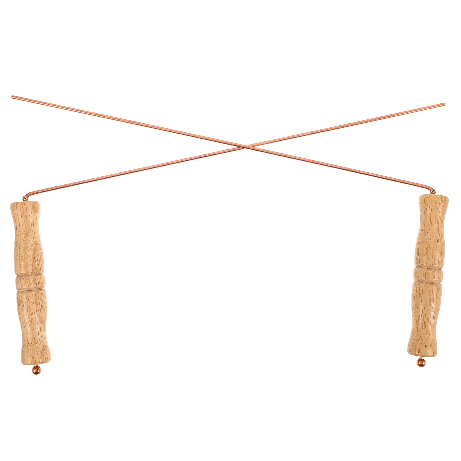 

2Pcs Pure Copper Rods Dowsing Rods for Ghost Hunting Water Divination Gold Prospecting High Precision Detection