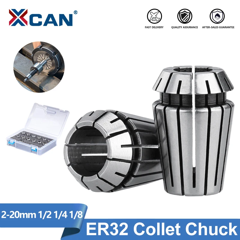 

XCAN Tool Holder ER32 Collet Chuck 2mm-20mm Clamp ER Spring Collet Chuck For CNC Engraving Machine Milling Lathe Mill Tool