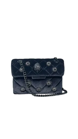 Pink Velvet Water Diamond K G Chain Bag Embroidered  Dinner Crossbody Shoulder Bag Ladies Purse Square Shape Pure Color