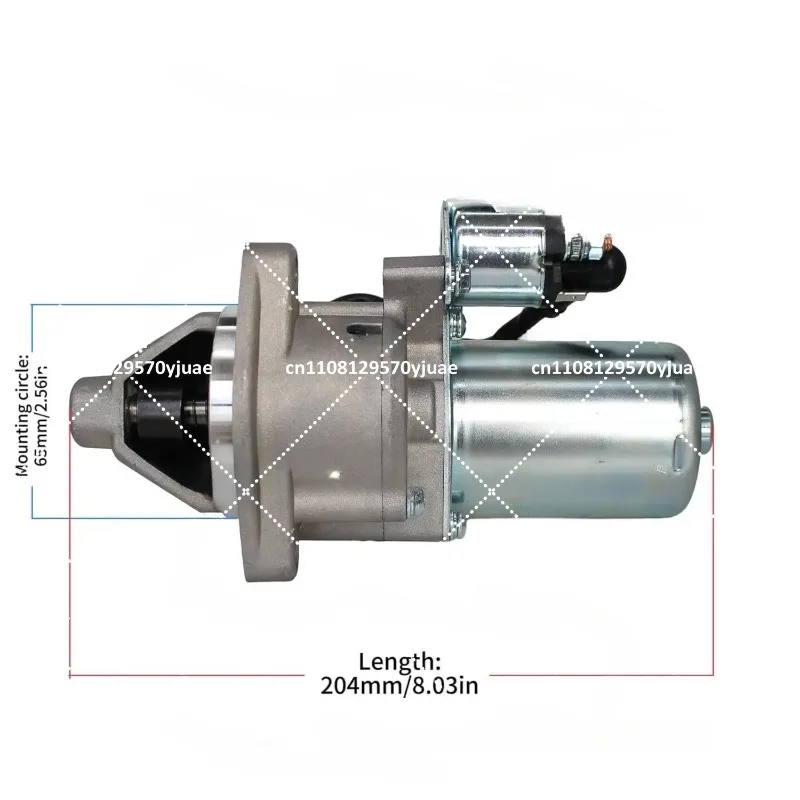 Starter Motor Compatible with  GX340 GX390 11-13HP 31210ZE3013 31210-ZE3-023 DB5B6 DB5B8 41052044