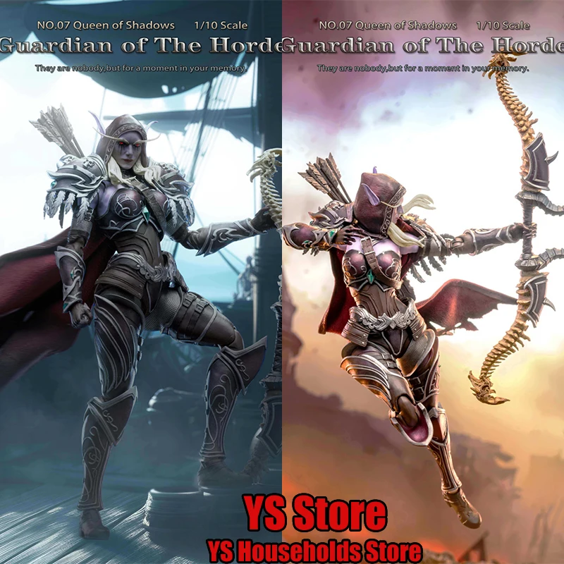 Mithirl Studio Original Sylvanas Actionfigur im Maßstab 1:10 Guardian of the Horde No.07 Queens of the Shadow Zarte 7-Zoll-Puppe
