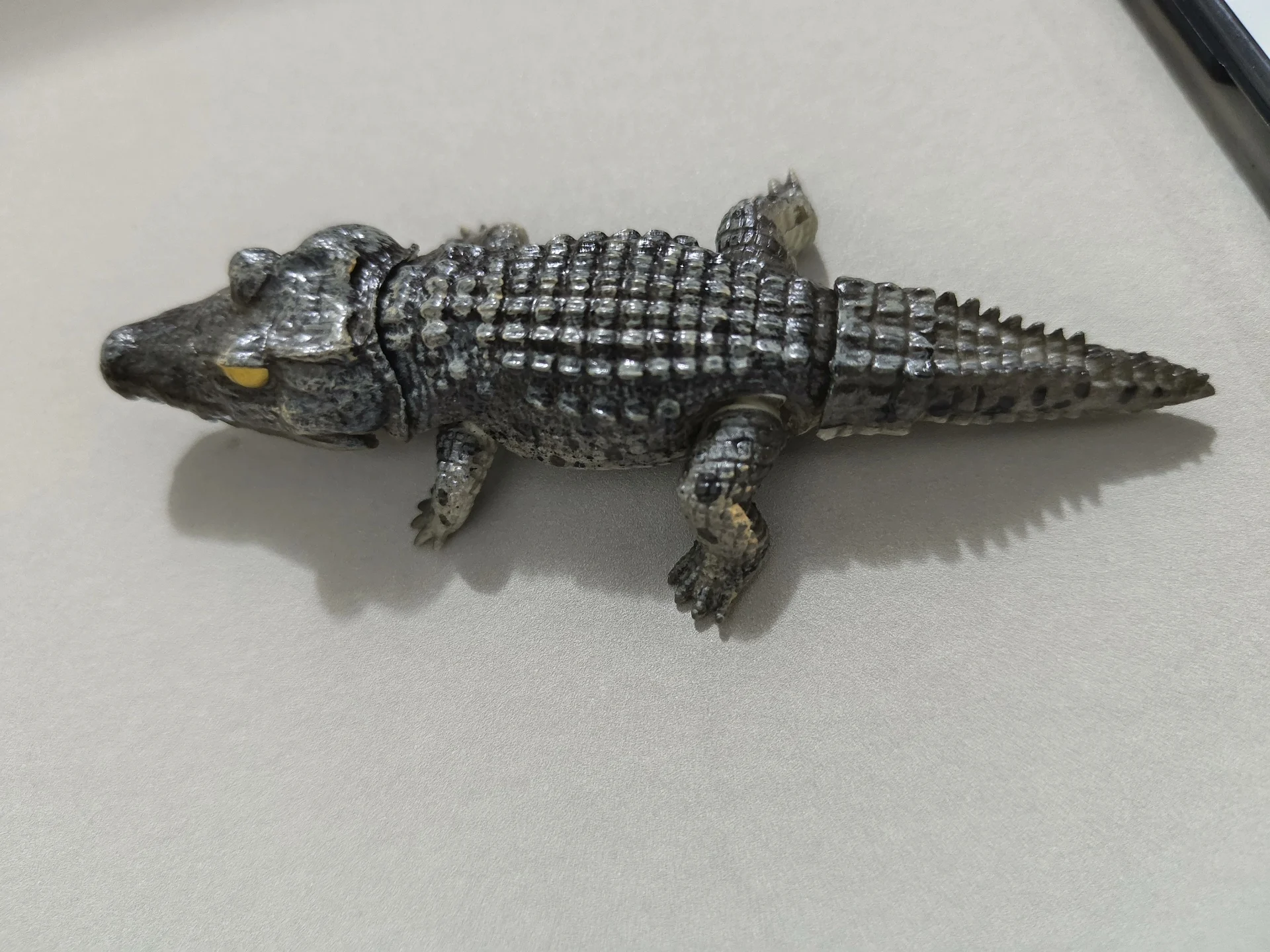 バンダイ生物ステレオワニナイルワニロングスノートワニ彫刻本物のアクションフィギュアモデル