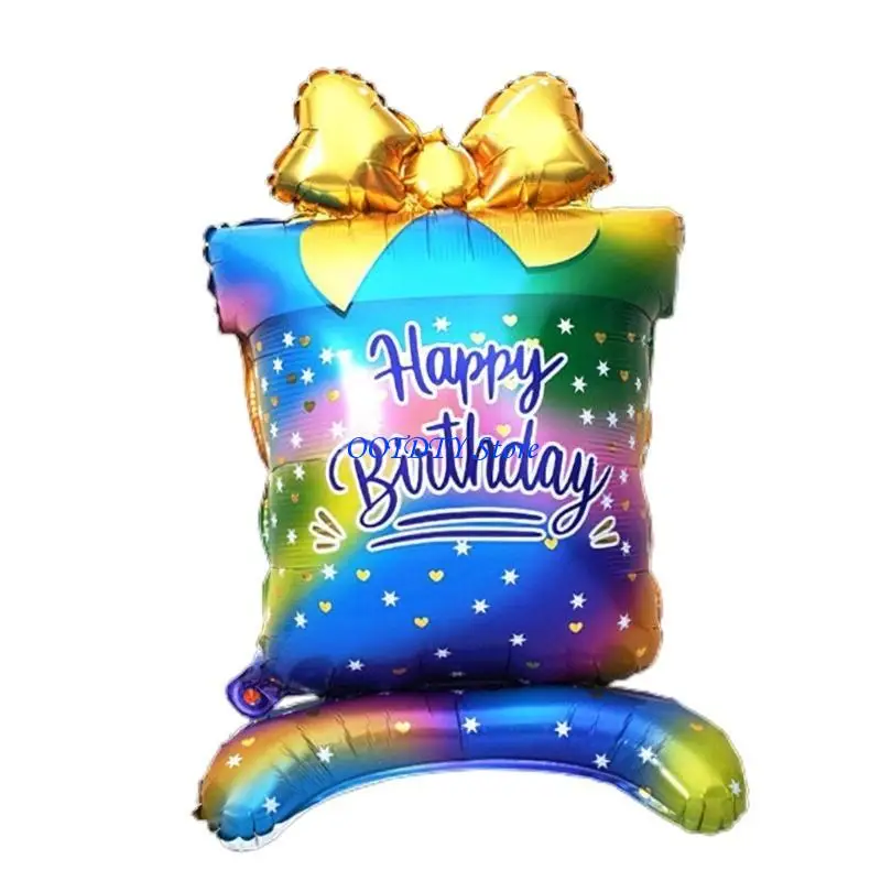 367A Base Stand Balloon Happy Birthday Decoration Balloon For Home Kid's Favor Gifts Supplies