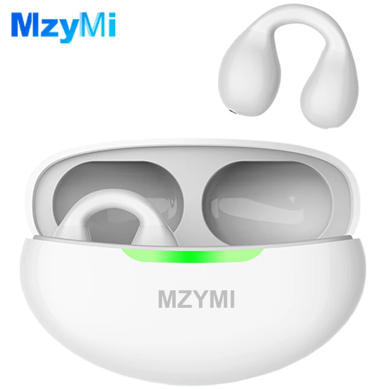 

MZYMI NEW K10 Wireless Bluetooth Earphone Bone Conduction Headphones Ear Clip Earbuds Music Headset Fluorescent Effect Design