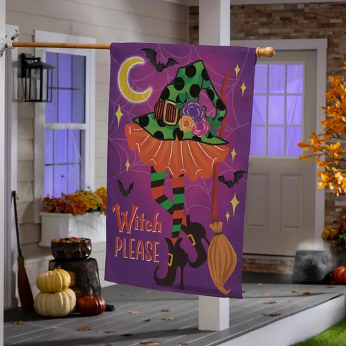 Witchy Please Suede House Flag HHZ UUV HHM WZZ yyi