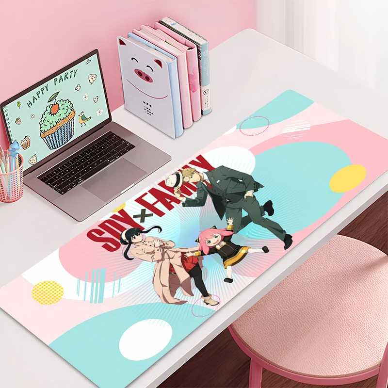Alas Mouse Besar S-SPY×FAMILYs Keyboard Gaming Alas Mouse Gamer Di Atas Meja Alas Meja Coaster Karpet PC Anime HD Alas Mouse Anime