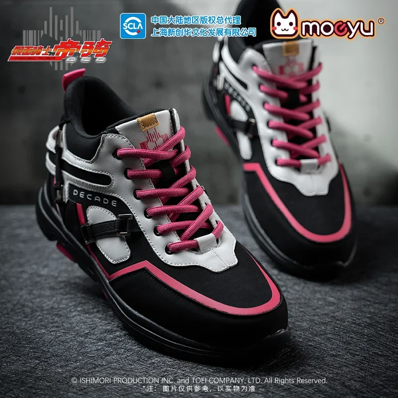 Moeyu Anime KAMEN RIDER Decade Shoes for Men Vocaloid Cosplay Male Sneakers Women Men's Sneaker tennis Sport Running Man Shoe