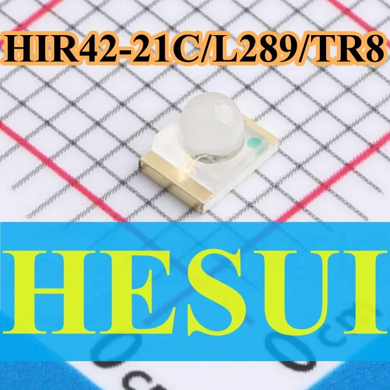 1/50PCS Infrared emission tube HIR42-21C/L289/TR8 Original SMD,1.8x2.2mm