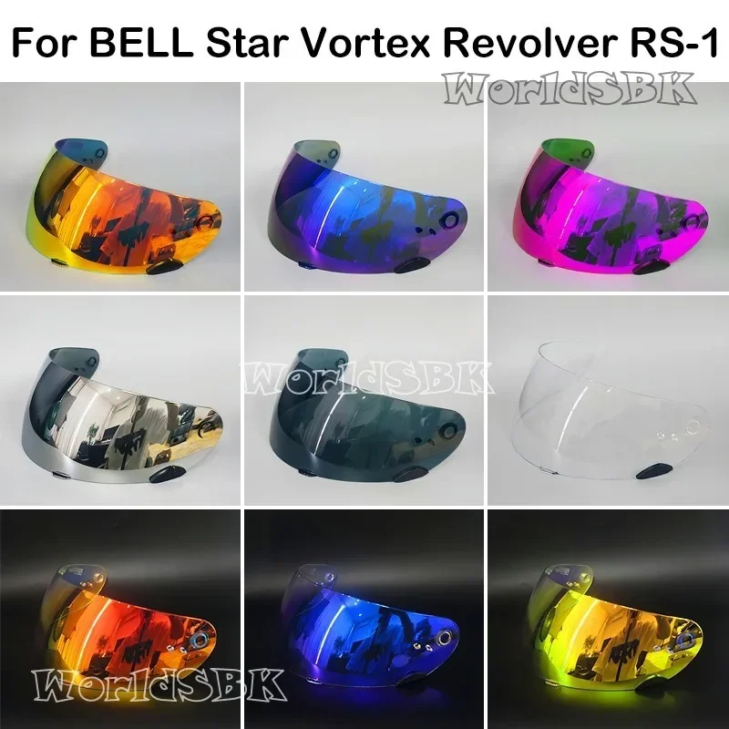 

Helmet Visor Lens Motorcycle Full Face Helmet Visor Lens Plating Lens for BELL Qualifier DLX MIPS RS-1 RS-2