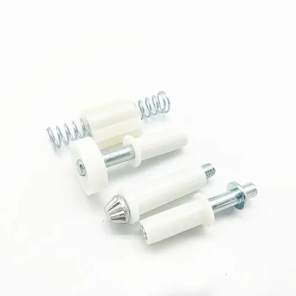 Hardware Top Pivot 8PCS BiFold Bifold Closet Door Hardware Door Top Pivot Fit Jamb Floor Stand Metal Nylon Silver