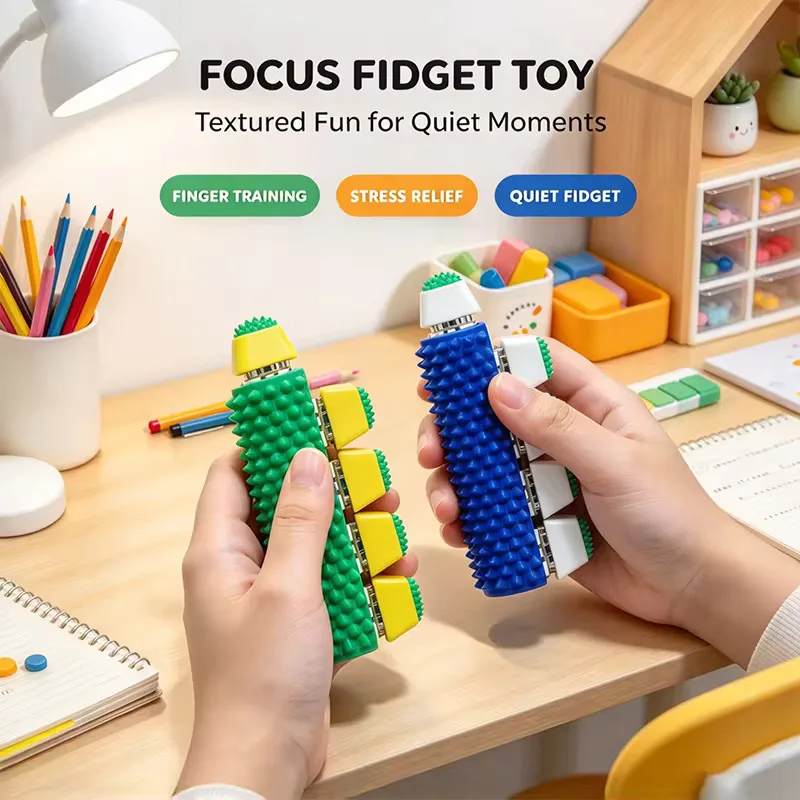 5-key Decompression Desktop Toys, Adult Acupressure Table Sensory Toys, Anti-anxiety Focus Toys