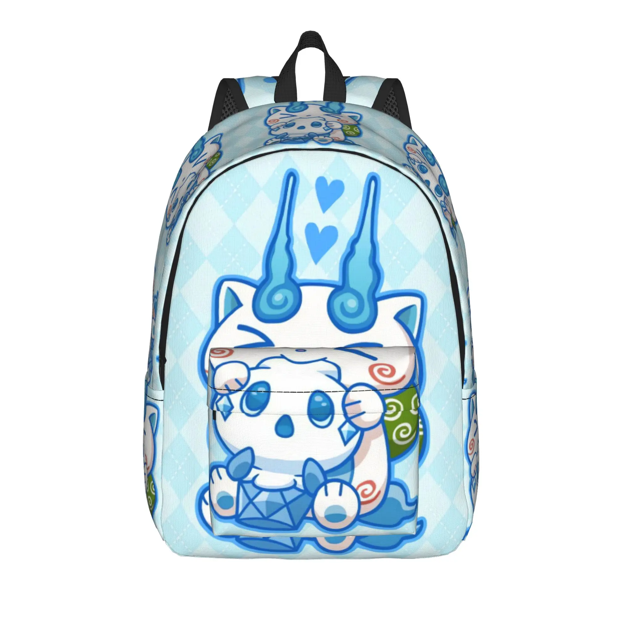 Yokai Watch Jibanyan 2 Backpack  Cute Backpacks Student Unisex Travel Print High School Bags Design Rucksack