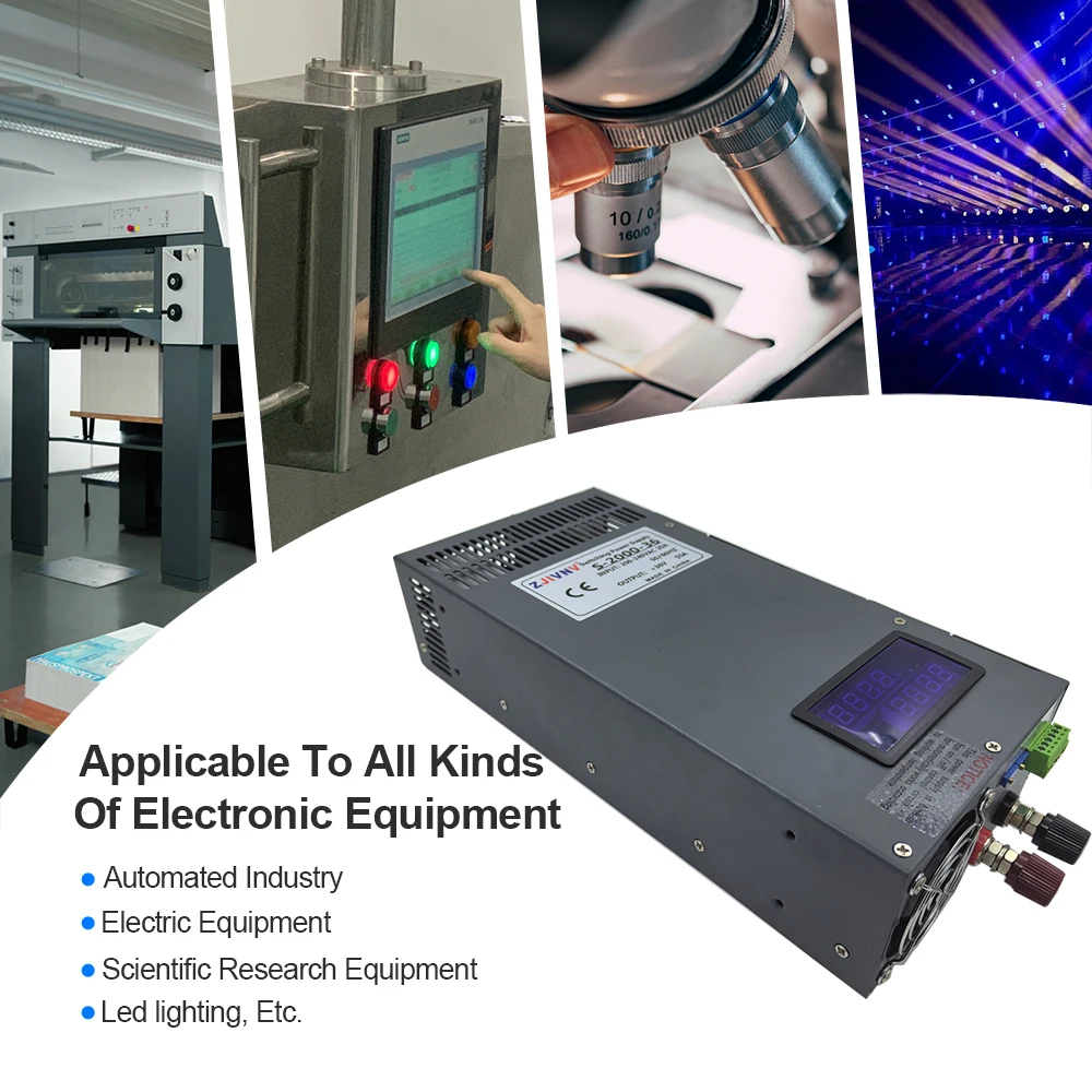 2000W Port   le Battery Charger 80V 25A Constant Current Digital Switching Power Supply with Adjust   le Voltage and Current