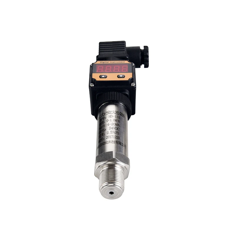 Display Digital Sensor de Pressão Transmissor g1 420ma Rs485 1mpa 16bar 50mbar Tamanho da Rosca