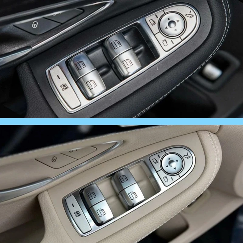 

For Mercedes Power Window Switch A2059056811 Replacement Electric Glass Regulator Control Button Car Interior Upgrade Parts