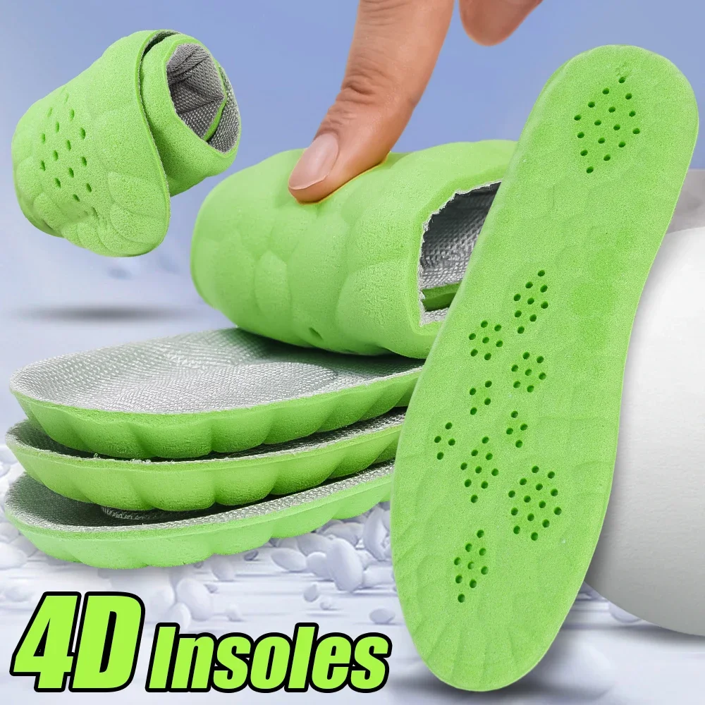 5 Pairs Breathable Deodorant Shoes Insole Cushion Insole Shock Absorption Cushion Men Women Duty Support Pain Relief Shoe Pads