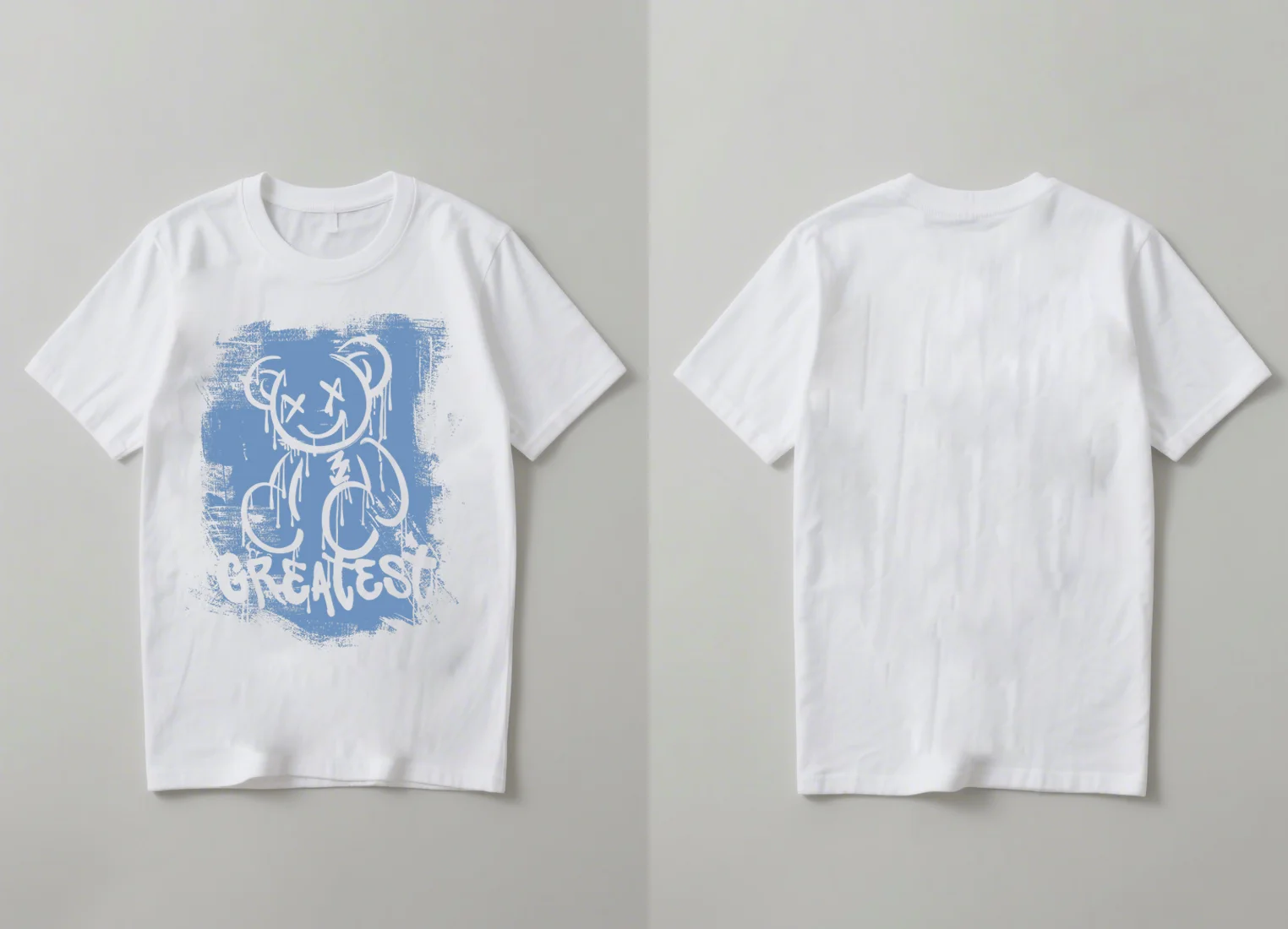 The 2025 new casual printed T-shirt 
