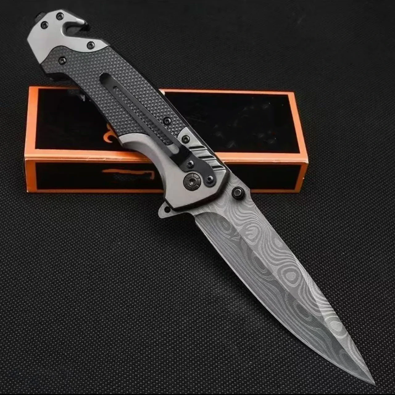 Convenient Sharp Survival Knife Multi functional Folding Knife Outdoor Camping Hiking Wilderness Survival Knife Fishing Knife