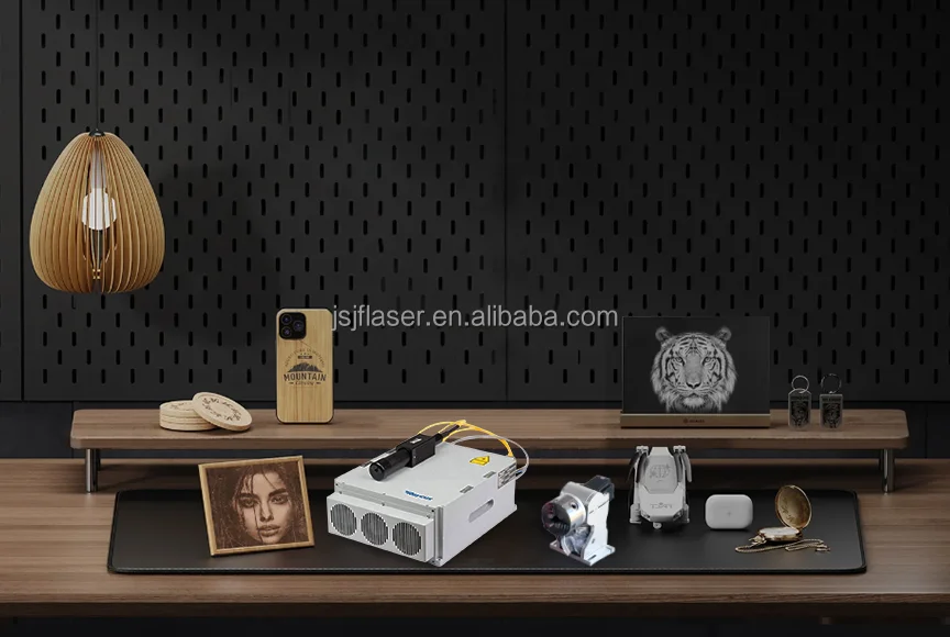 JUNFEI 100W Sumber Laser 1064nm Daya Tinggi untuk Suku Cadang Peralatan Laser Logam Raycus JPT untuk Konstruksi Mesin Penandaan Laser