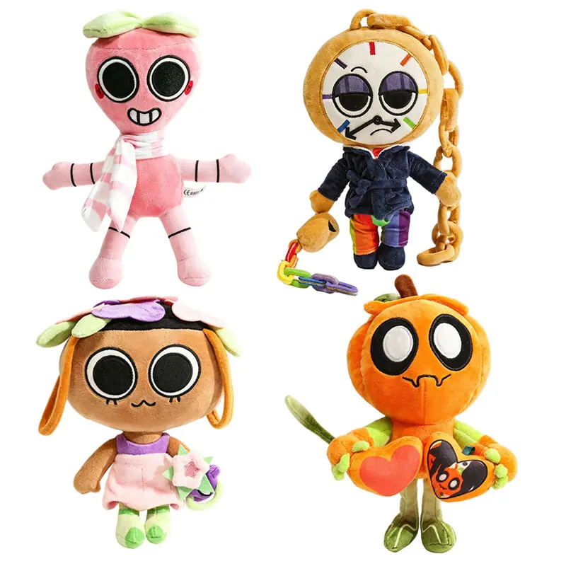 1Pc 35cm New Dandy's World Series Plush Toy Funny Dandy Clockwork Monster ‌Astro‌ Sprout Pebble‌ ‌Shelly‌ Vee Plushie Fans Gift