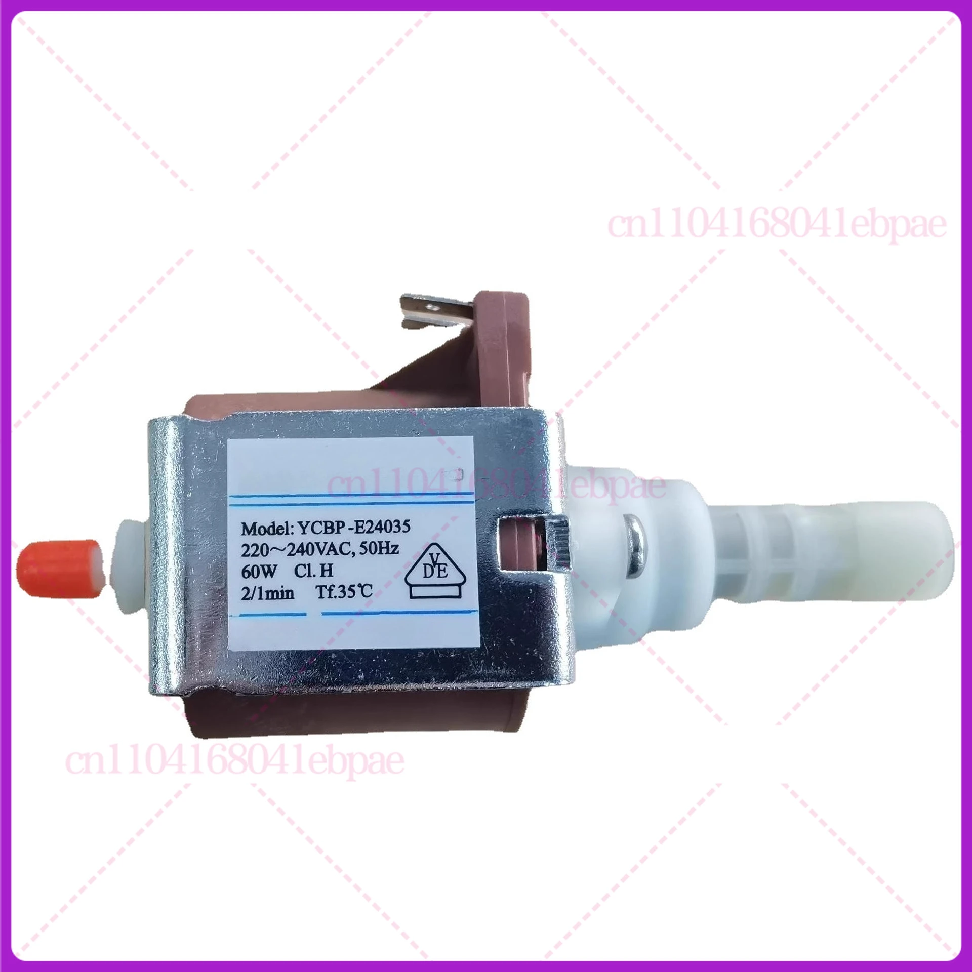 Pezzi di ricambio per macchina da caffè in ferro a vapore 220V YCBP-E13150 60W Pompa elettromagnetica a solenoide per macchina per la pulizia a vapore