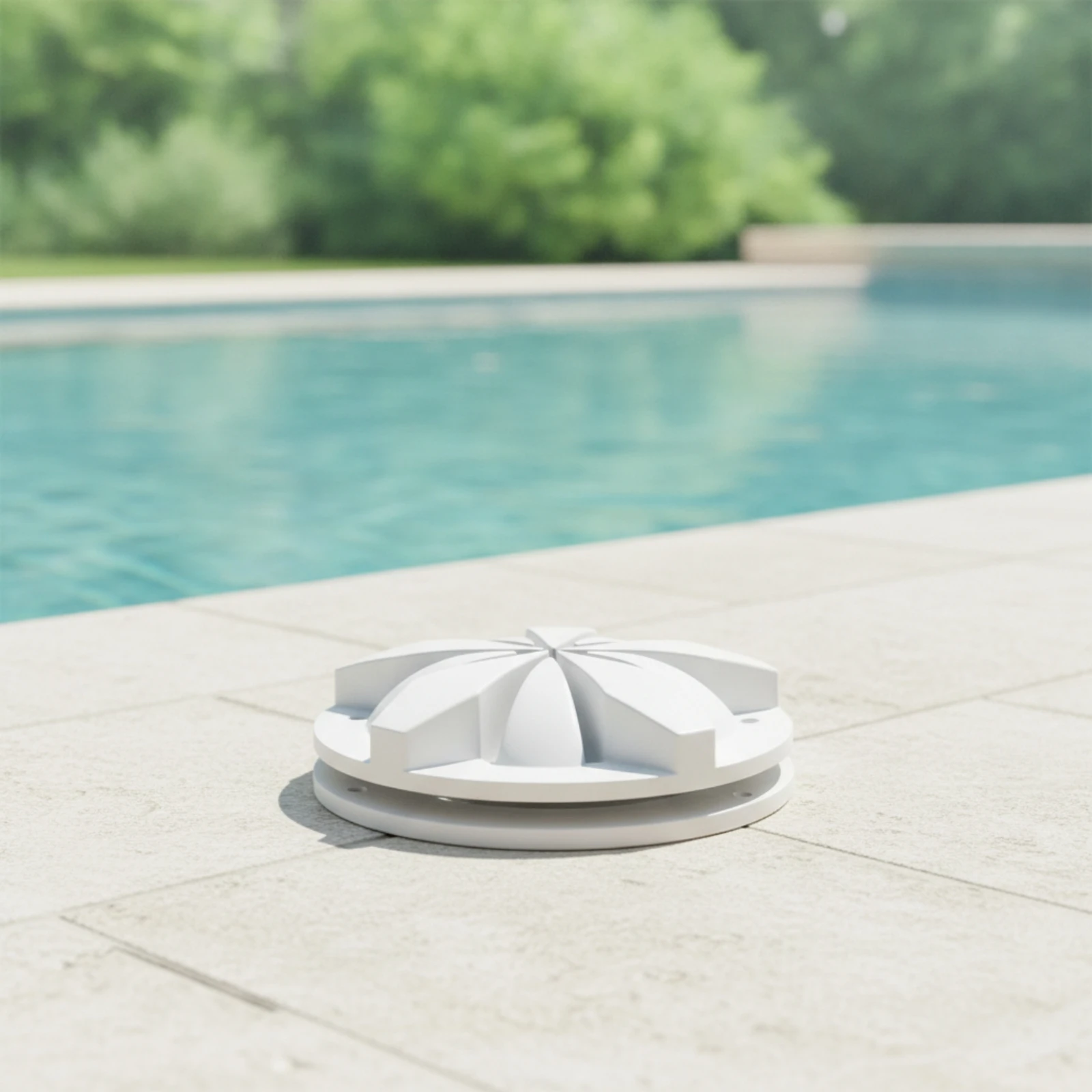 Pool Return Outlet Round Anti-Vortex Drain Cover Drain Cover Abs Pool Inlet Fitting Corrosion-Resistant