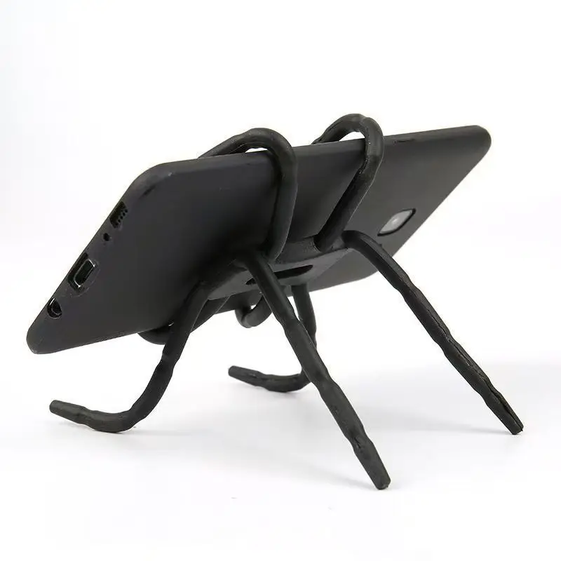 

Подставка для телефона Spider Phone Stand – гибкий деформируемый держатель для планшета, беговой дорожки, автомобиля, стола – крепление для использования без помощи рук