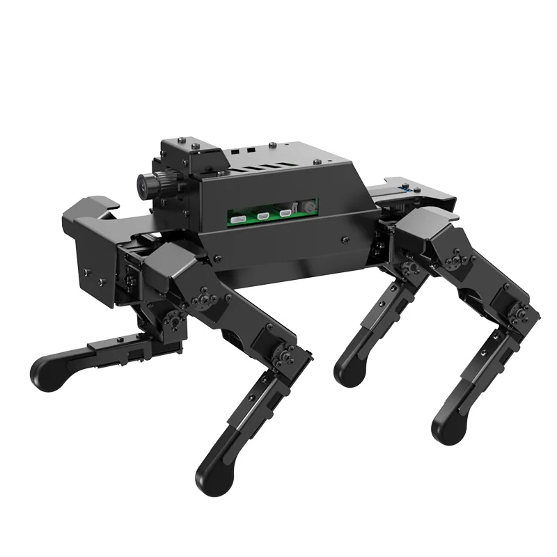 DOGZILLA S1 with AI Vision for Raspberry Pi 4B Support Python Programming 12DOF Desktop Metal Robot Dog Bionic