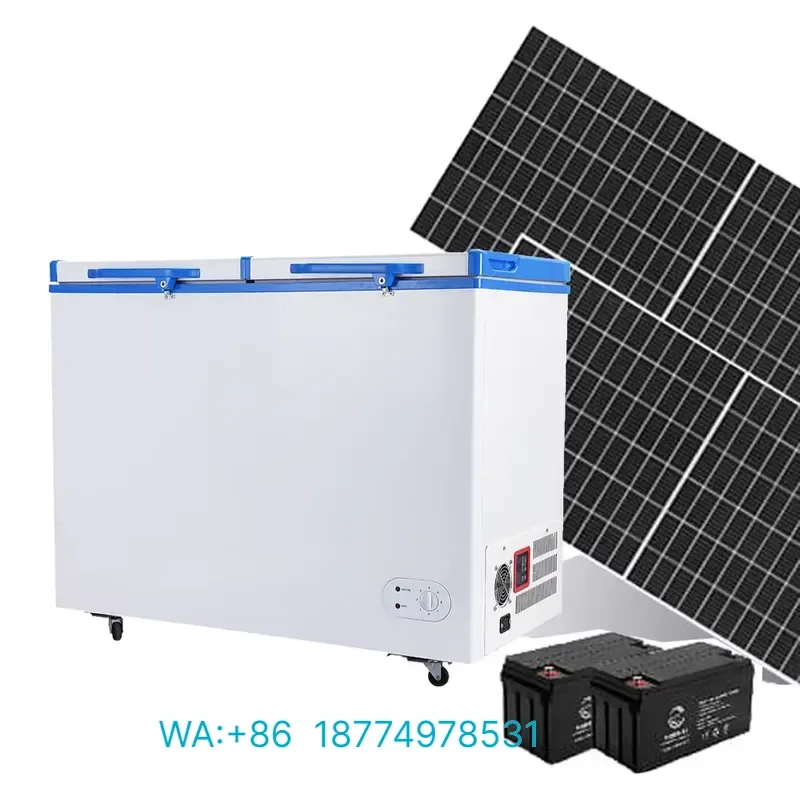 350L Solar Freezer DC 24V Deep Horizontal Chest Freezer for Wholesale