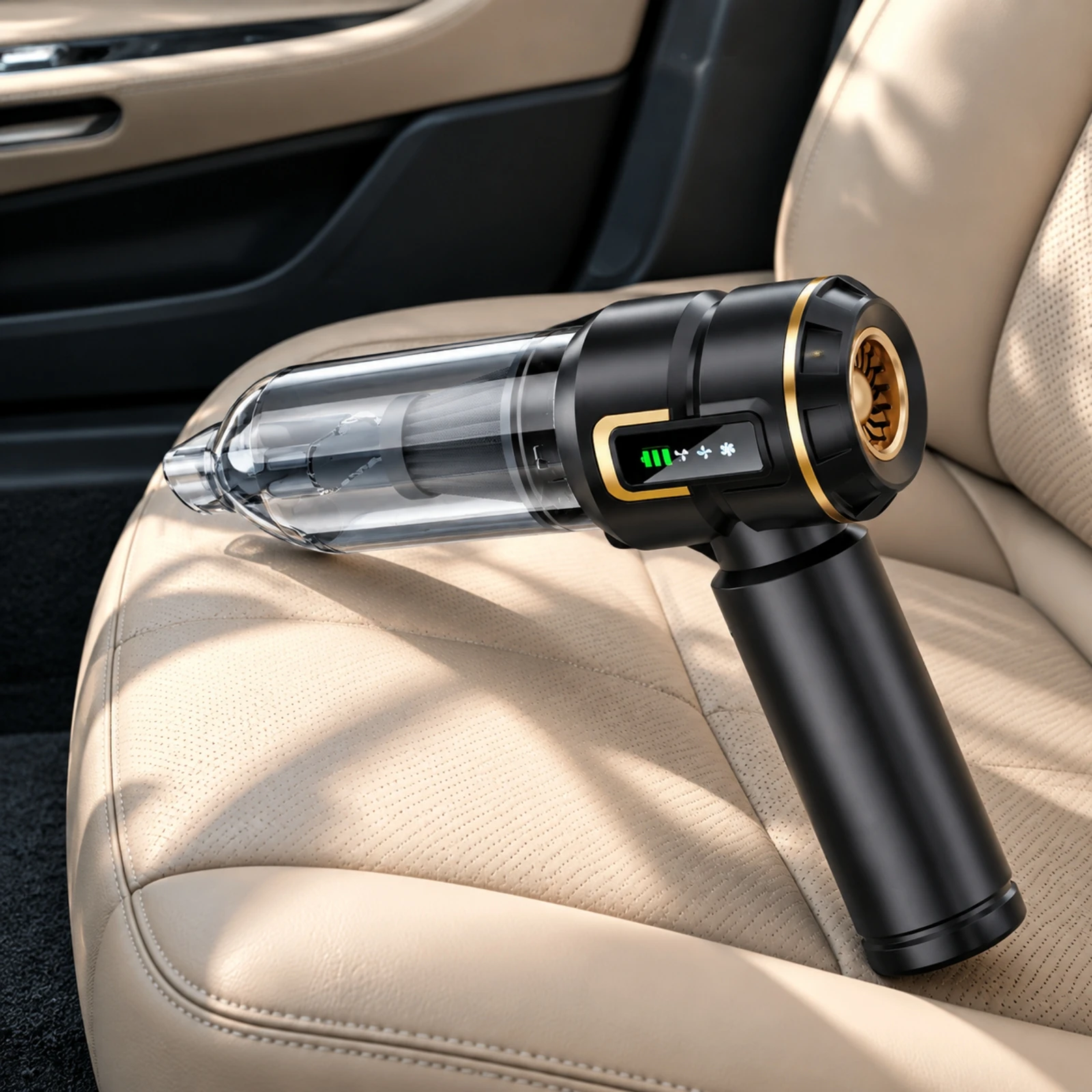 Handheld Cordless Vacuum and Blower 4-in-1 Multi-Function Handheld Vacuum with Attachments Air Duster Lightweight