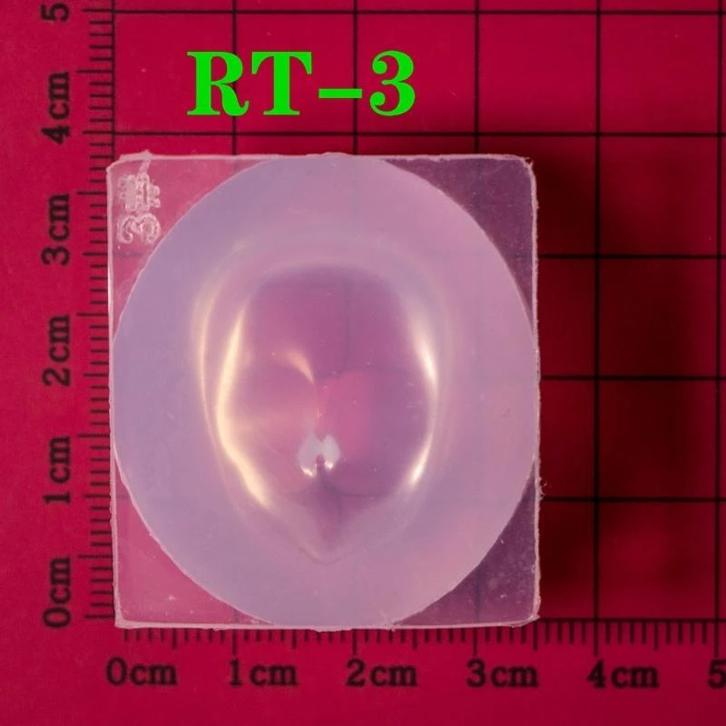 195C Human Face Plaster Soap Making Silicone Mould Polymer Clay Resin Mold