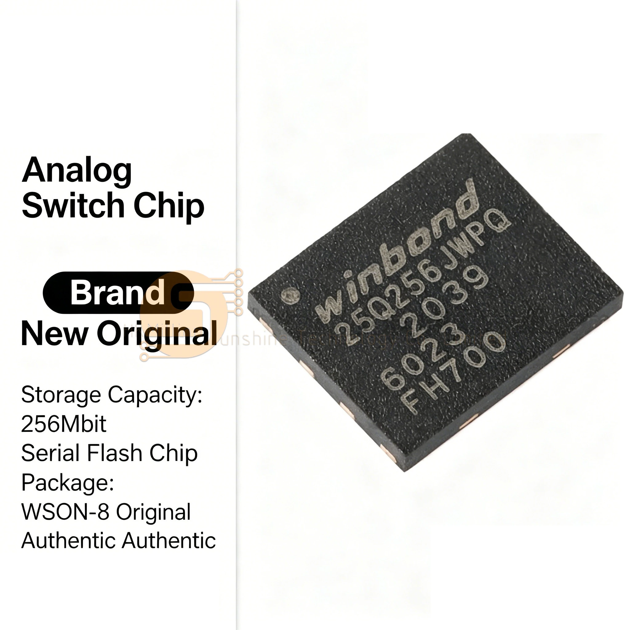 5pcs/20pcs W25Q256JWPIQ W25Q256J W25Q256 WSON-8 1.8V 256M-bit Serial NOR Flash Memory Chip SPI Storage IC