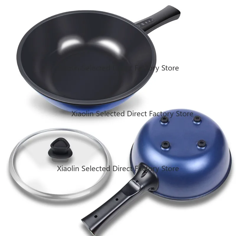 New Superconducting Home Electric Frying Pan, Heats Up Fast and Non-Stick