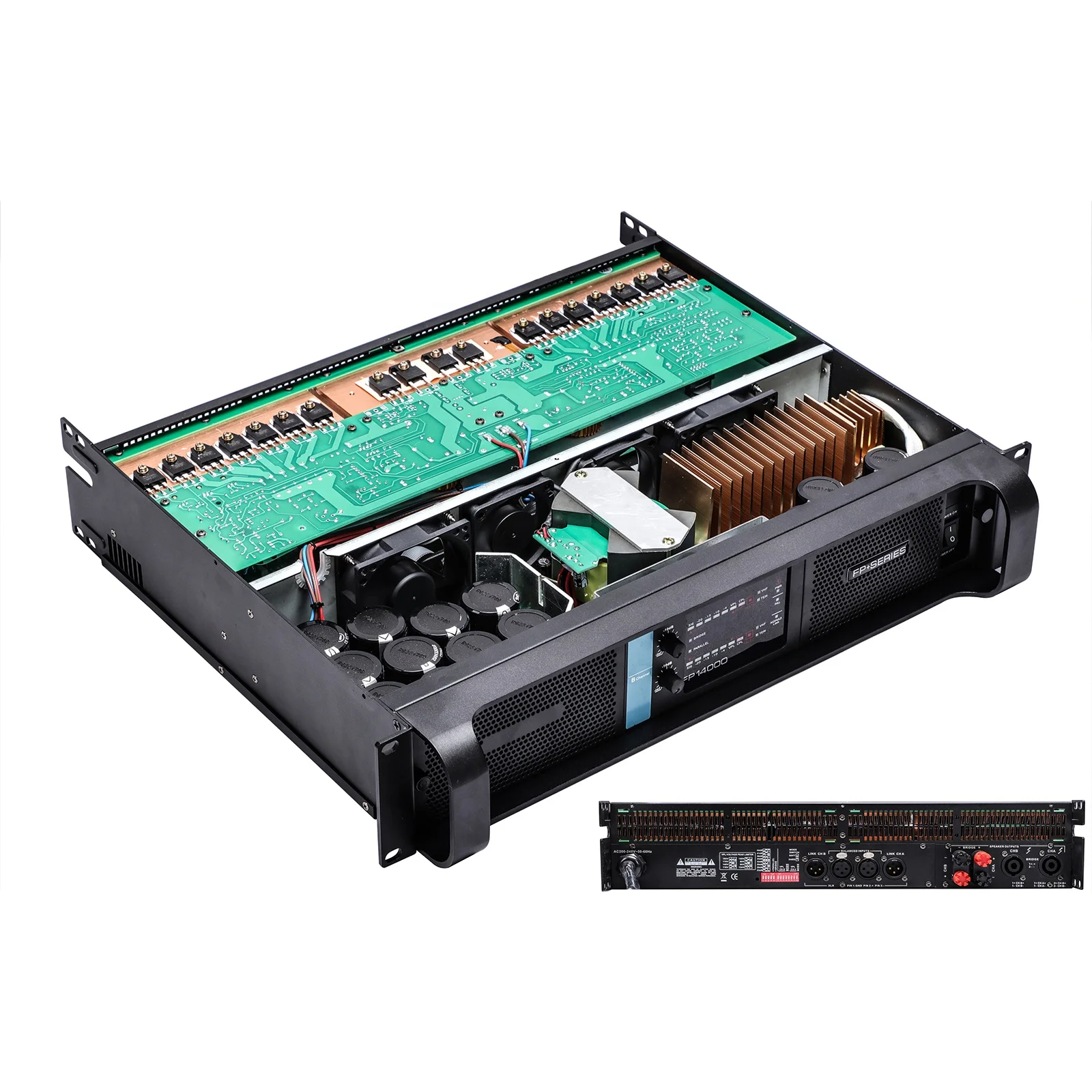 

FP14000 2 Channels Professional Sound Amplifier Class-TD Power Amplifier Big Power For Big Performance