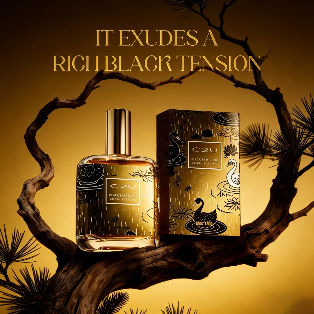 

Coffee Floral Eau De Parfum - Long Lasting Fragrance for Work, Date & Party, Luxury Swan Bottle, Ideal Gift for Men & Women