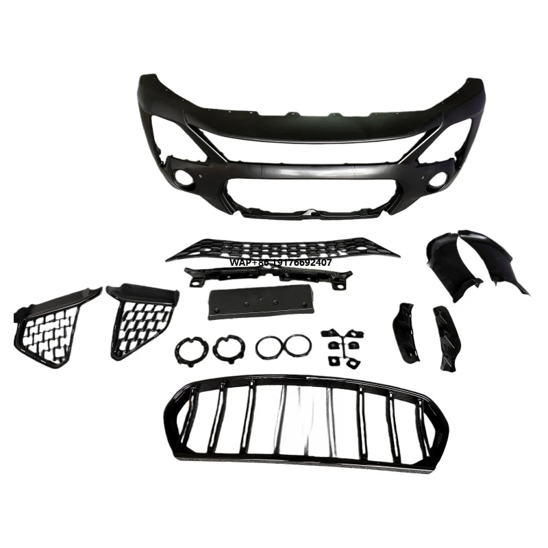Plastic Front Bumper High-quality Body Kit for Levante Modification, Large Surround