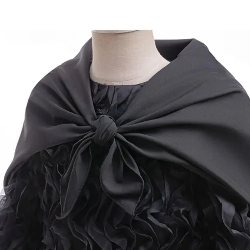 Wicked Elphaba Cosplay Fantasia Kids Costume Disguise for Children Girls Tutu Dress Hat Fancy Dress Up Halloween Carnival Suit