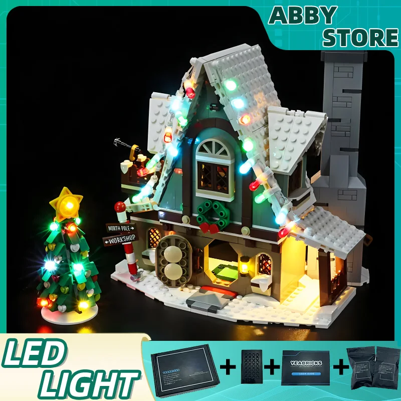 

DIY LED Light Kit For LEGO 10275 The Elf Club (Only LED Light,Without Blocks Model)