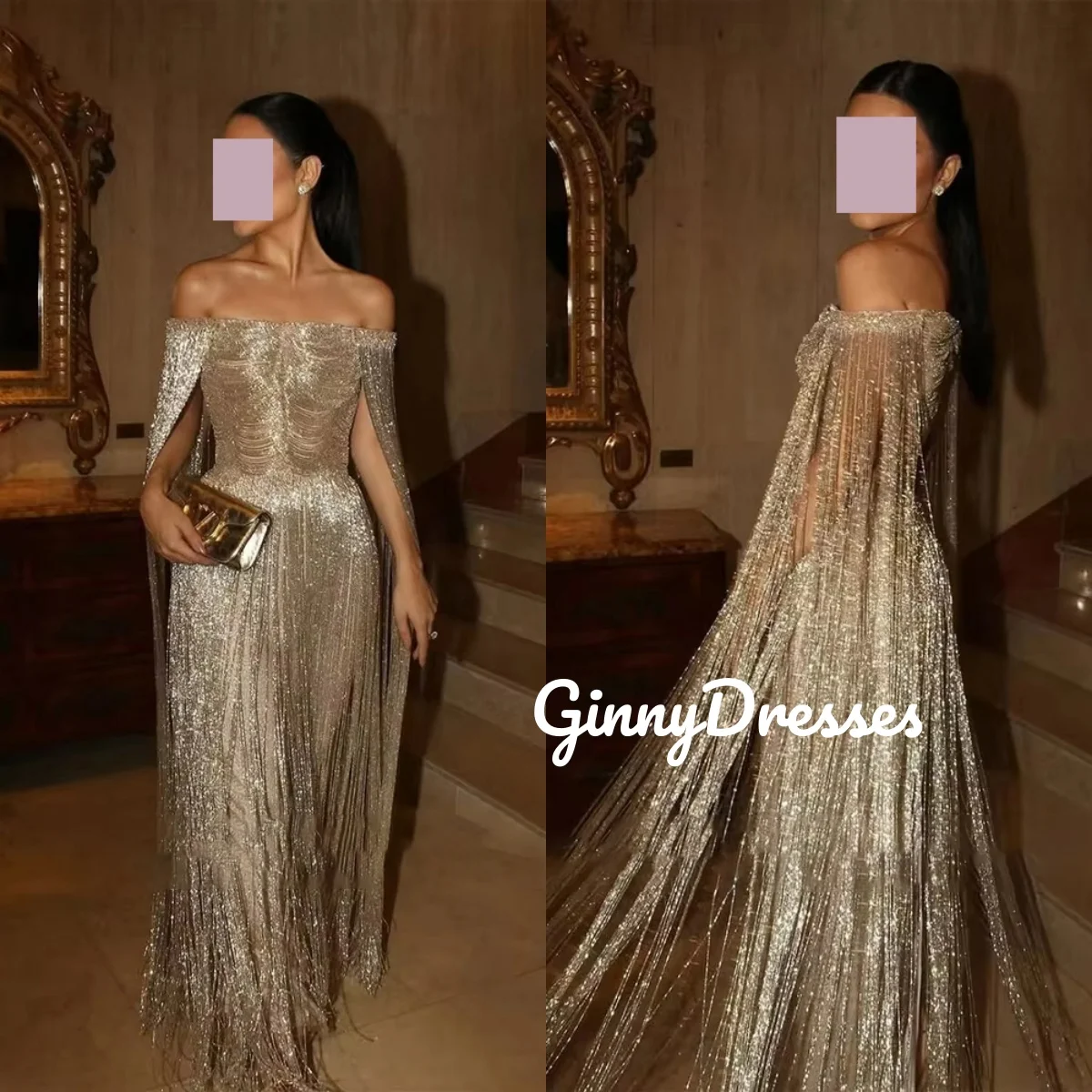 

Вечернее платье трапециевидной формы с блестками по индивидуальному заказу, платья длиной до пола с открытыми плечами для особых мероприятий, на молнии, на бретелях, коктейльное платье