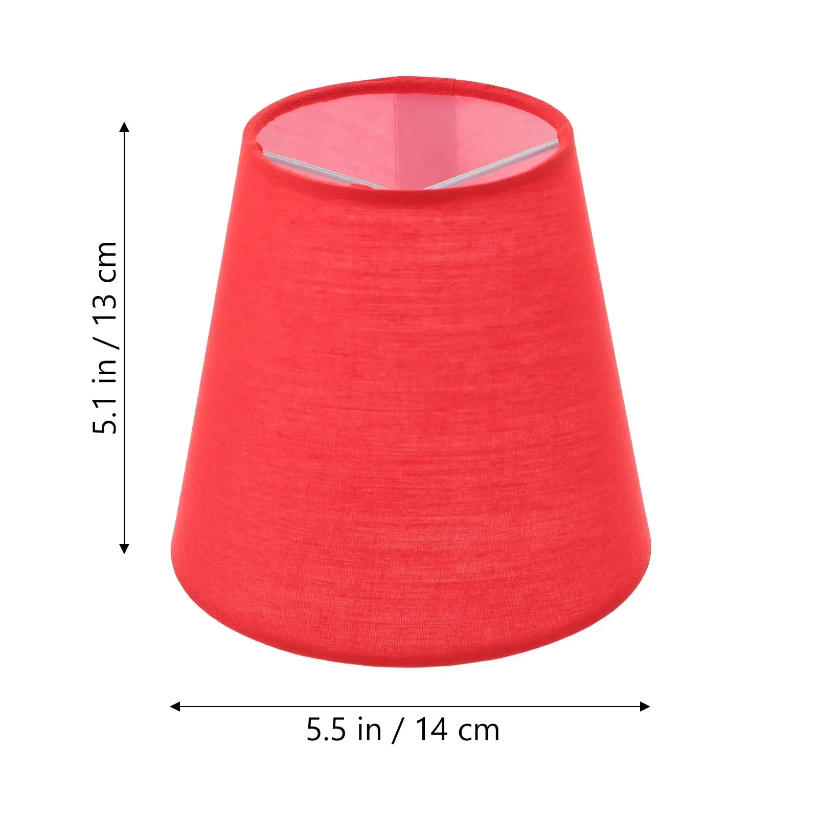 yesThickened Lamp Shade Clip on Bulb Replacement for Table Light Fixtures Small Modern Fabric Lamp Shades for Indoor Table Lamps