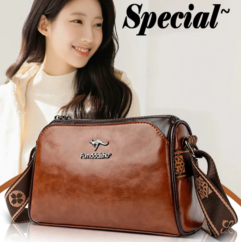 2024New Genuine High Quality Soft Leather Luxury Purses Crossbody Bag Designer Brand Ladies Shoulder Crossbody Bags  Sac