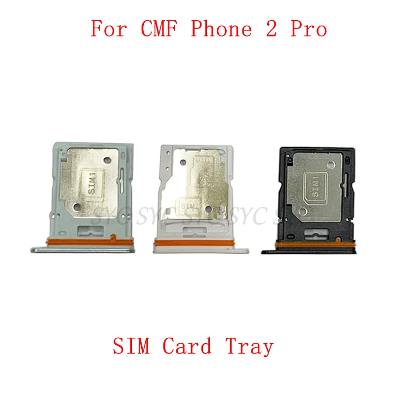 SIM Card Tray SIM Card Slot Holder For Nothing CMF Phone 2 Pro Memory MicroSD Card Repair Parts