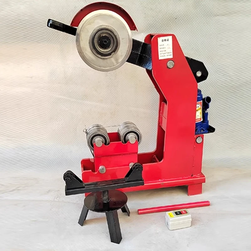 Portable Pipe Grooving Machine / Round Pipe Cutting Sawing Machine / Small Round Stainless Steel Hollow Pipe Cutting Machine