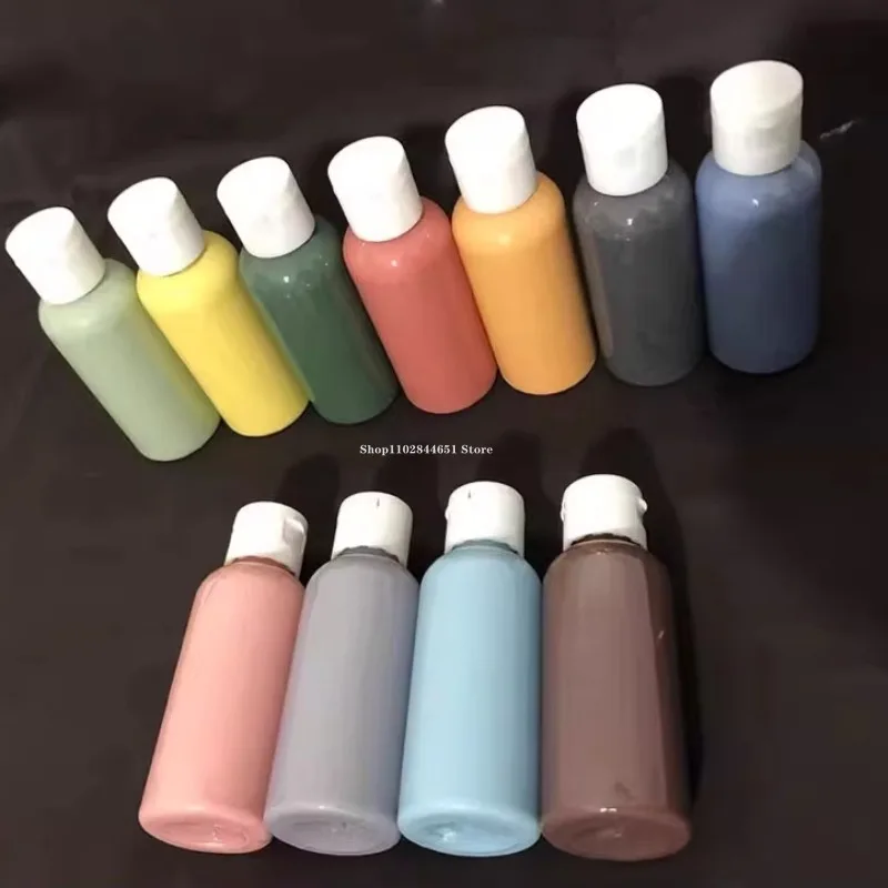 12color 130g Medium-temperature Glaze Pigment  Set Pottery Underglaze Color Concentrate  DIY Ceramics Painting Graffiti Paints