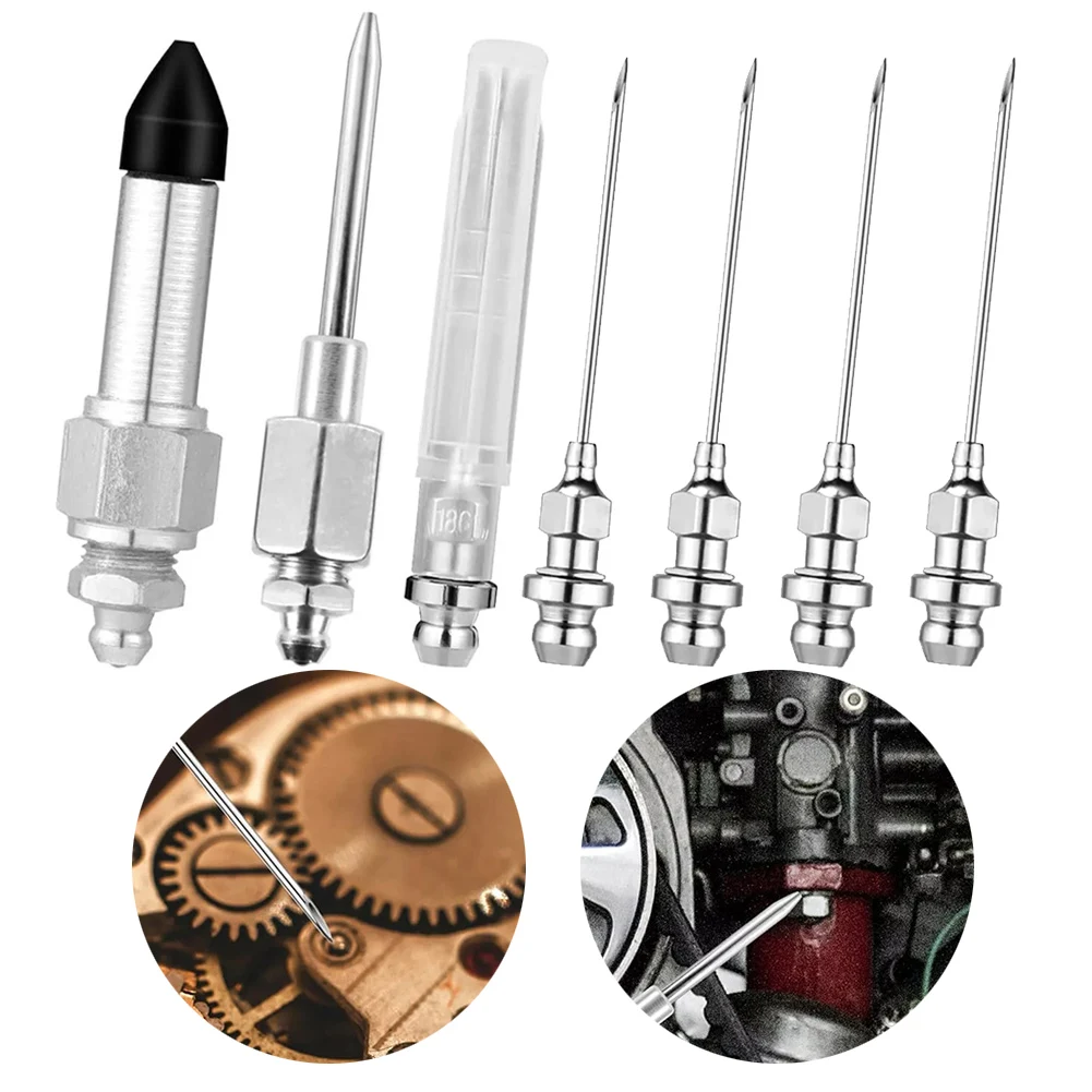 Optimize Your Vehicle Maintenance Complete 7pc Grease Injector Accessory Set Perfectly Suited for Precision Work