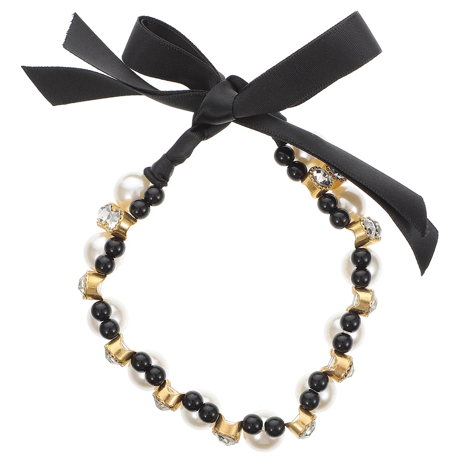 

Pet Pearl Collar For Puppy Dog Decorative Necklace Lightweight Fashionable Outdoor Wedding Party Photography Use Pet
