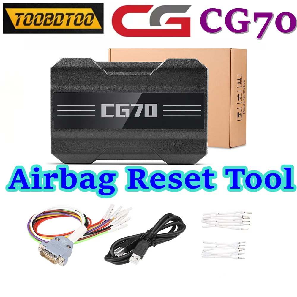 

2026 Newest CGDI CG70 Airbag Reset Tool No Welding No Disassembly Support CAN K/L SWCAN J1850 Protocol One Key Clear Fault Codes