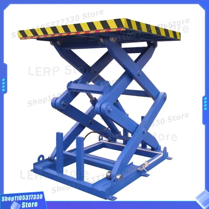 2.5 Ton Hydraulic Scissor Car Lift System Heavy Duty Garage Vehicle Lifting Platform for Auto Repair Shop Equipment Hydraulic